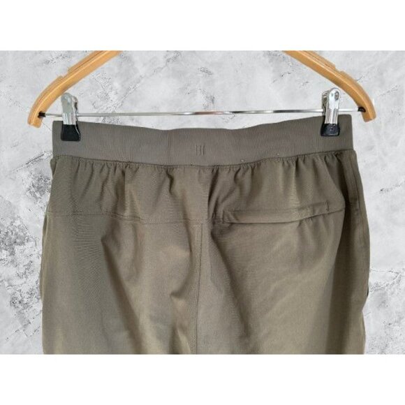 Lululemon Olive Green Jogger Pants M Lightweight Recycled Polyester & Elastane W - Picture 5 of 6